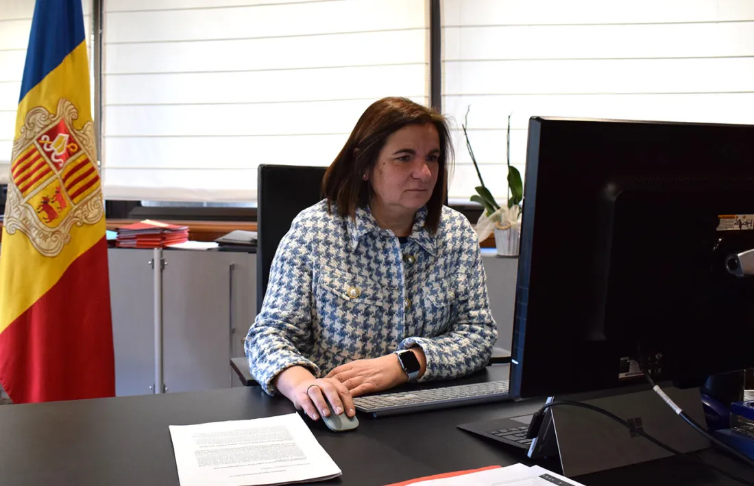 La ministra d'Administracions Públiques i Participació Ciutadana, Trini Marín.