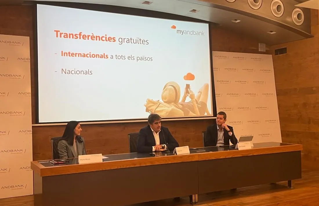 Imatge de la presentació de Myandbank el passat mes de novembre.