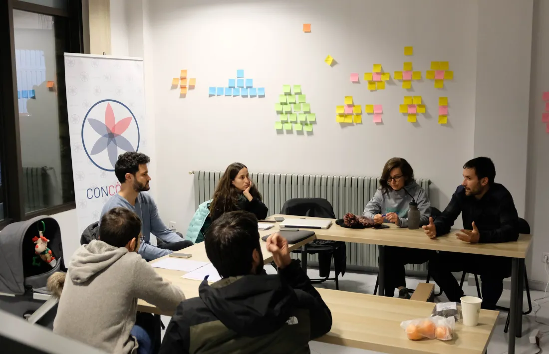 Una reunió recent de l’executiva de Concòrdia.