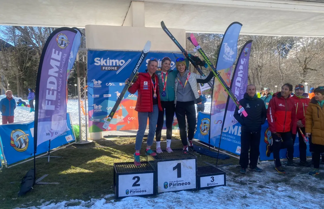 Lea Ancion, al segon lloc del podi.