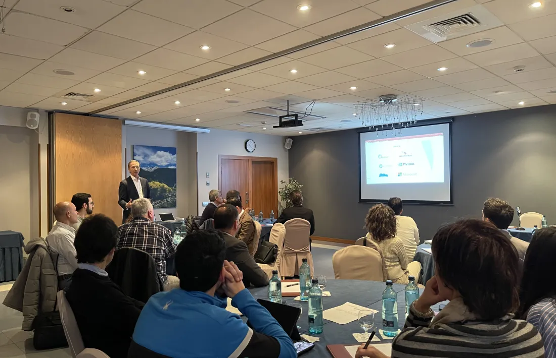 Un instant de la jornada sobre ciberseguretat organitzada per la CEA.