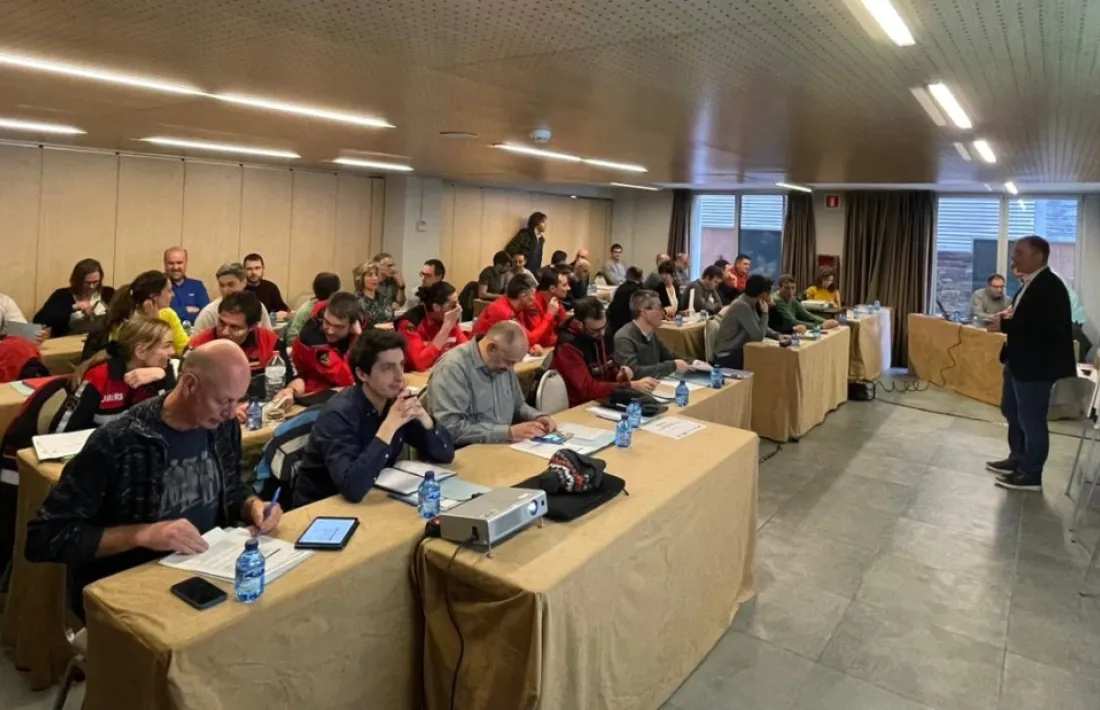 Un instant de la formació impartida.