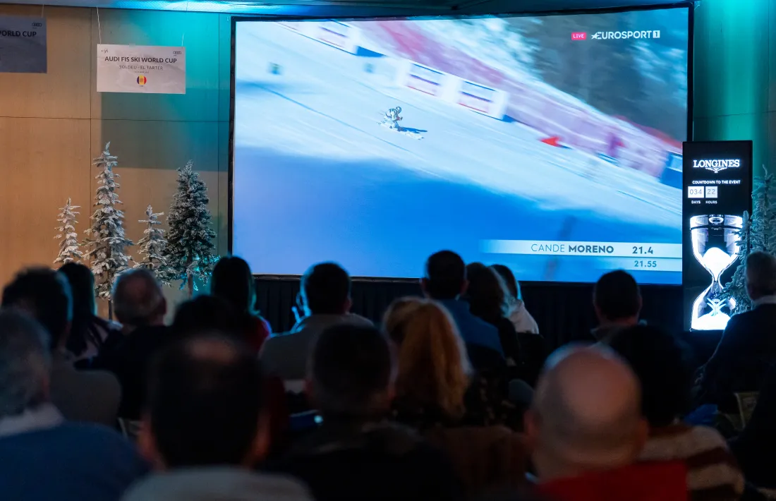 L’actuació de ‘Cande’ al Campionat del Món va aturar la presentació de les finals.
