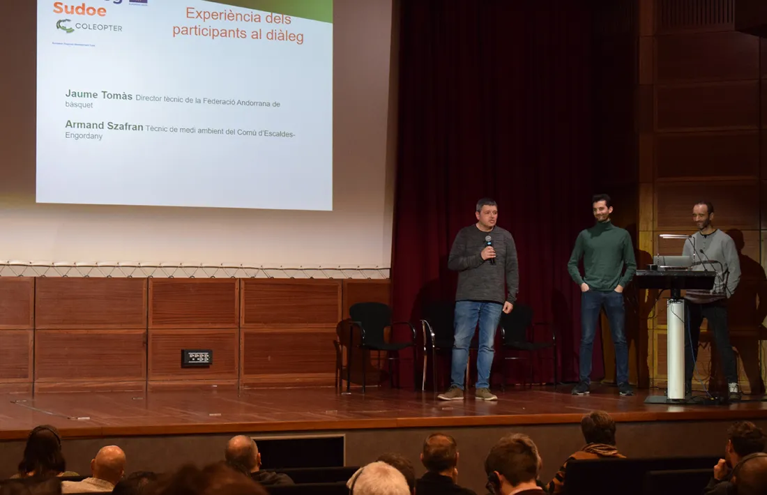 Un moment de la presentació de les conclusions del projecte Coleopter.