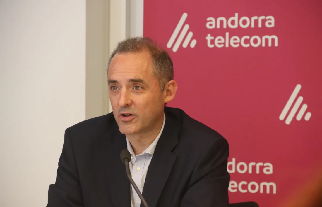 El director general d’Andorra Telecom, Jordi Nadal.