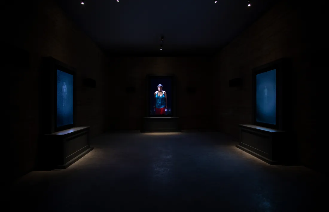 ‘Ocean Without a Shore’ es va exposar el 2007 a Venècia i explora la frontera entre la vida i la mort.