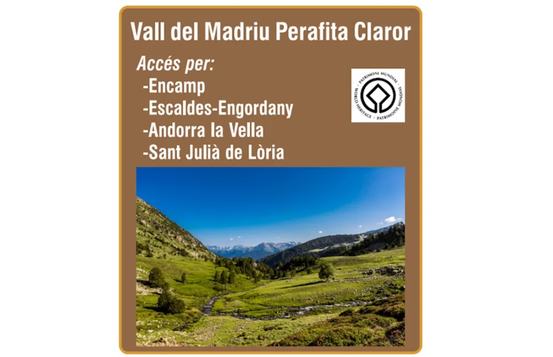 Un dels cartells que s’instal·laran.