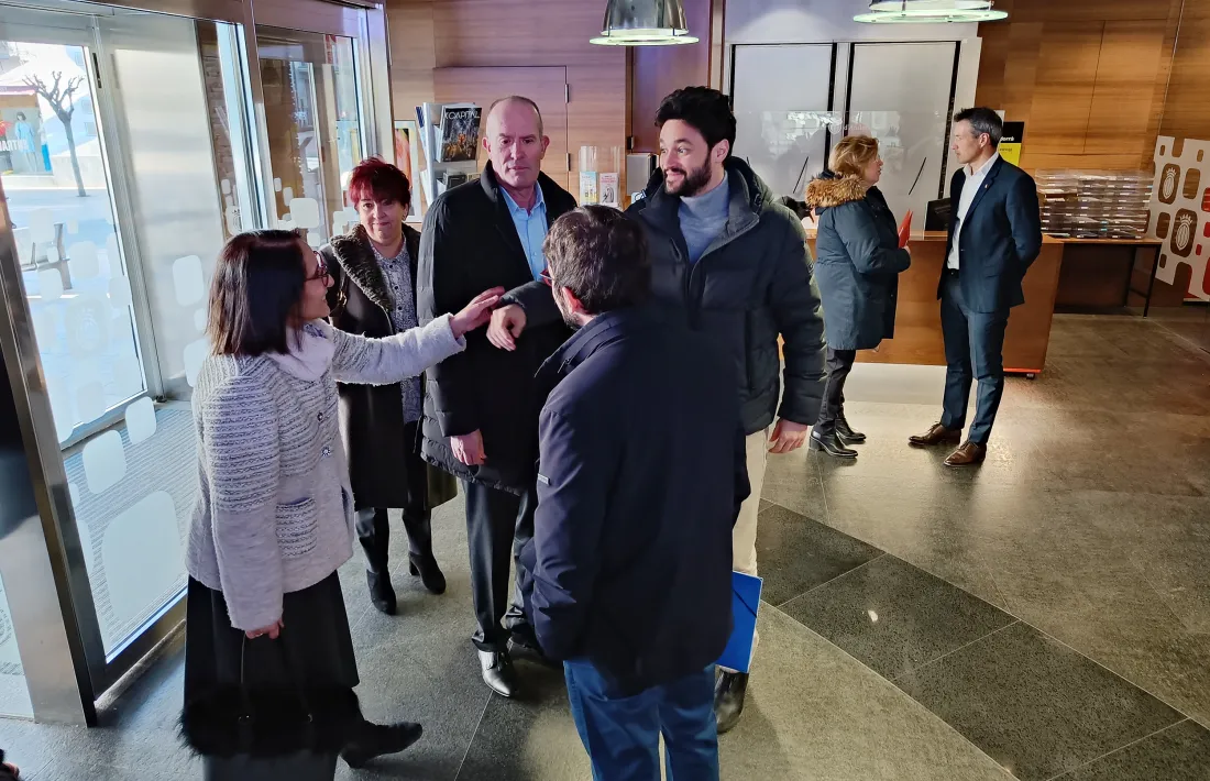 Els membres de Concòrdia i PS SDP+ han coincidit al Comú de la capital.