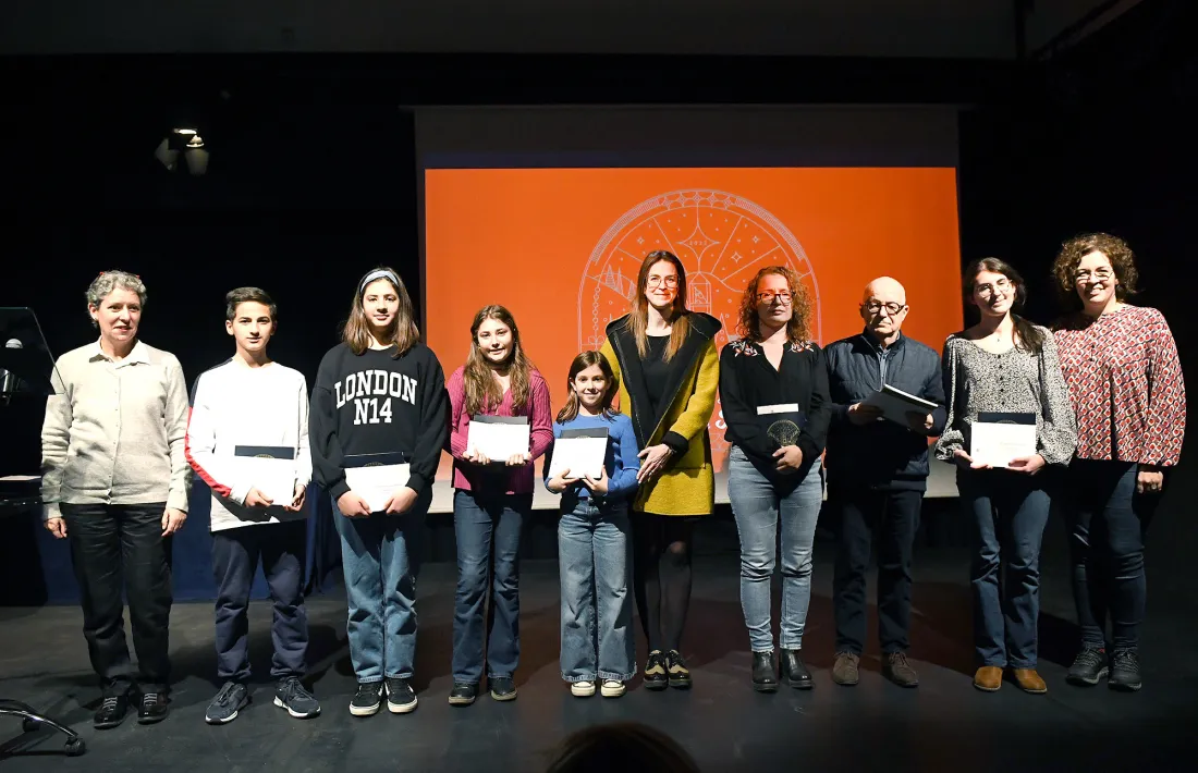 Foto de família dels guanyadors de la 35a edició del concurs.