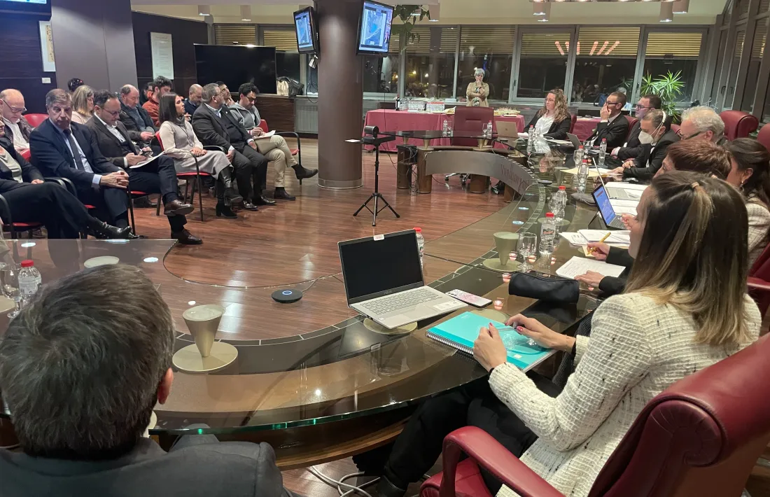 Un moment del tradicional Consell de les Talles, Tabes i Arrendaments.