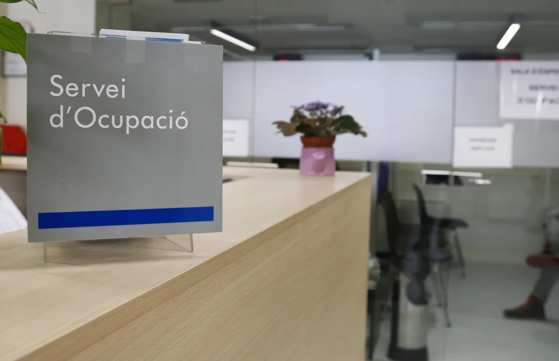 El Servei d'Ocupació oferia 1.238 llocs de treball el mes passat.