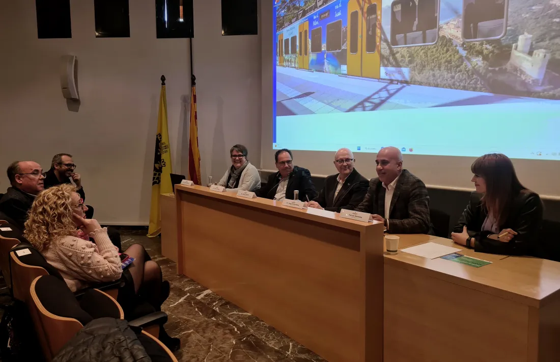 Un moment de la presentació dels programes, a Tremp. 