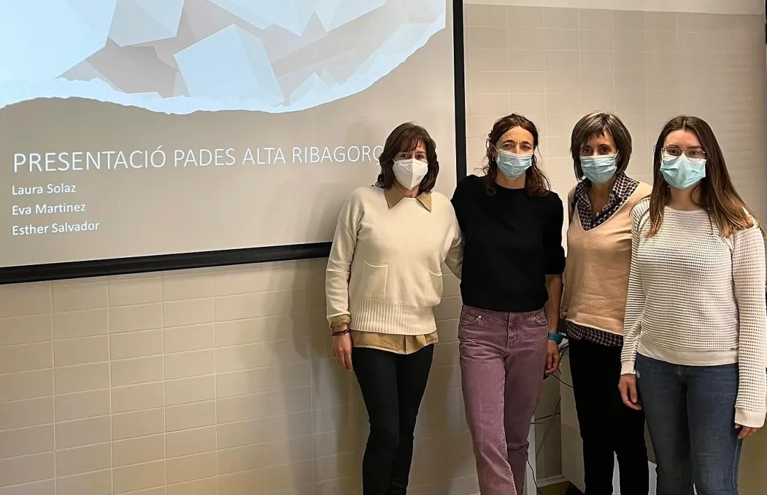 Equip del servei PADES que atendrà a l'Alta Ribagorça.