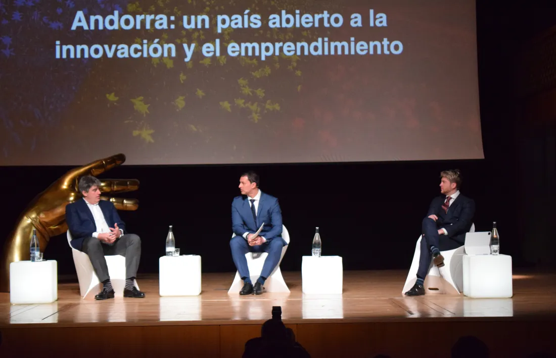 Un moment de la taula rodona d'aquest matí.