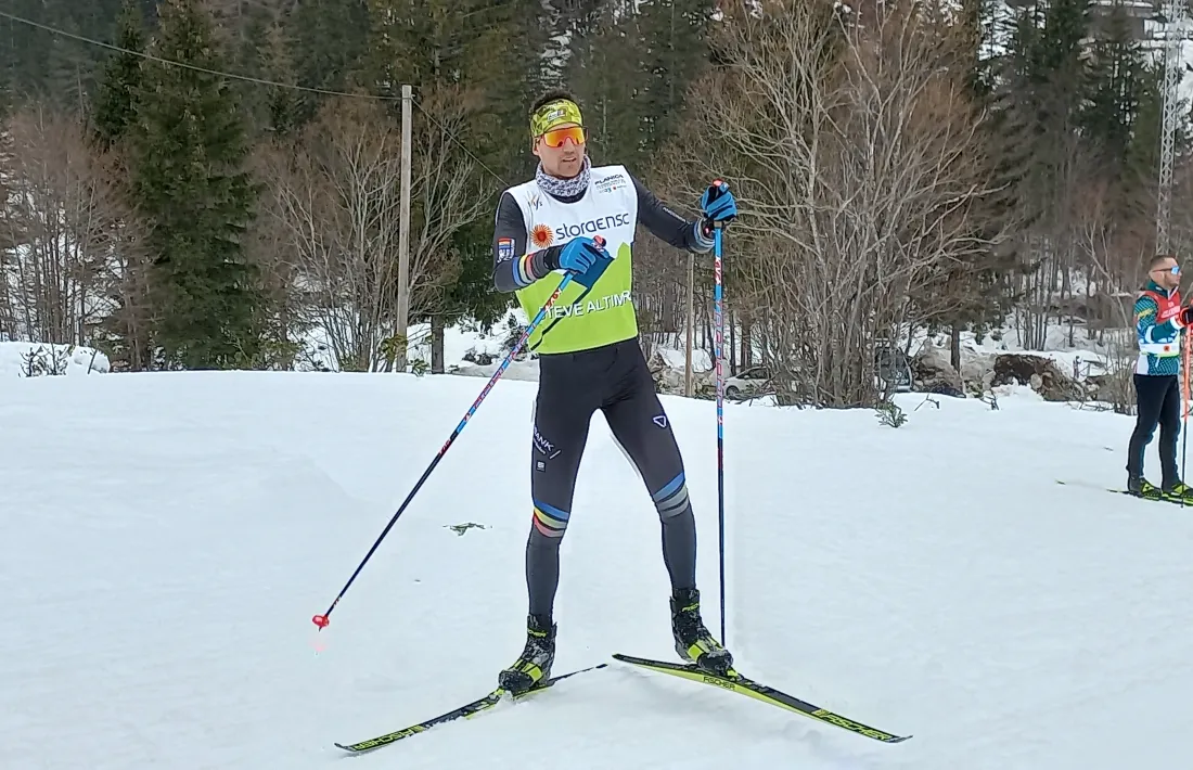 Irineu Esteve, a Planica.