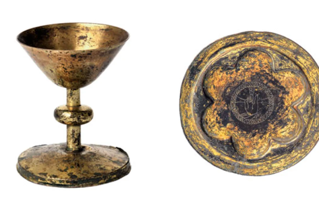 Dues de les peces del Museu Diocesà. 