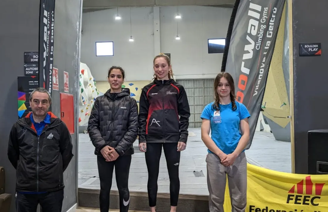 Laia Taulats, tercera al calaix de Vilanova.