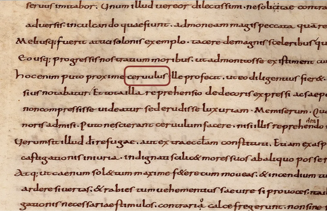 La paraula ‘ceruulus’ (cérvol) en el sermó ‘De paenitentibus’ de Sant Pacià de Barcelona. 