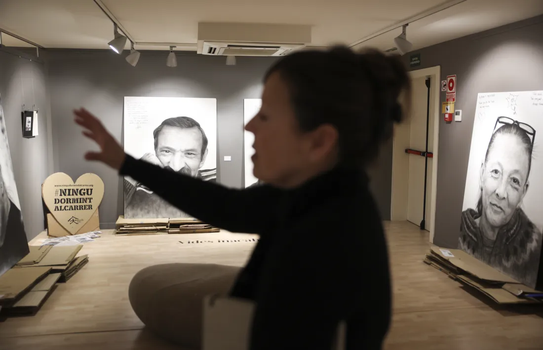 La sèrie ‘Vides inacabades’ es va exposar al 2017 al Museu del Tabac.