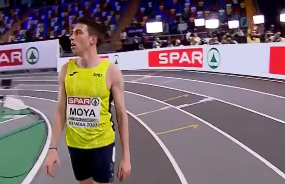 Pol Moya, a la prova dels 1.500.