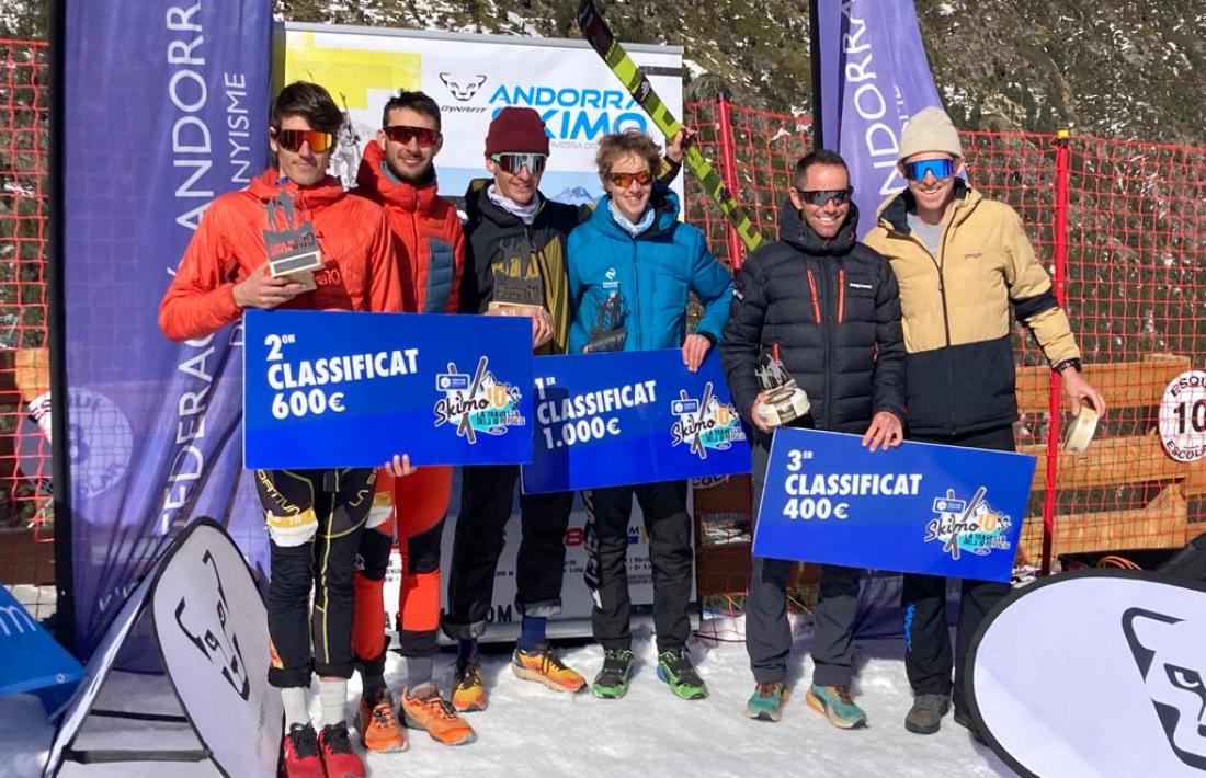 Louis Dumas i Lucas Mouret van vèncer a la prova reina de la Dynafit Andorra Skimo.