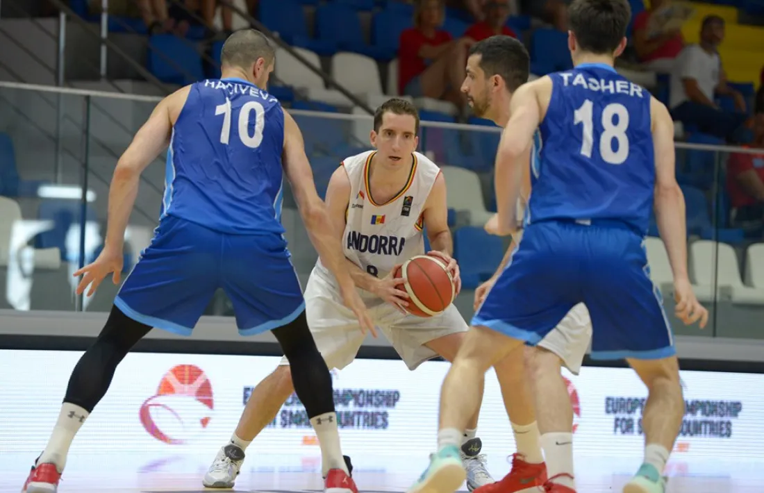 Guille Colom, que va ser el jugador més destacat de l’Europeu C, milita al Moncayo.