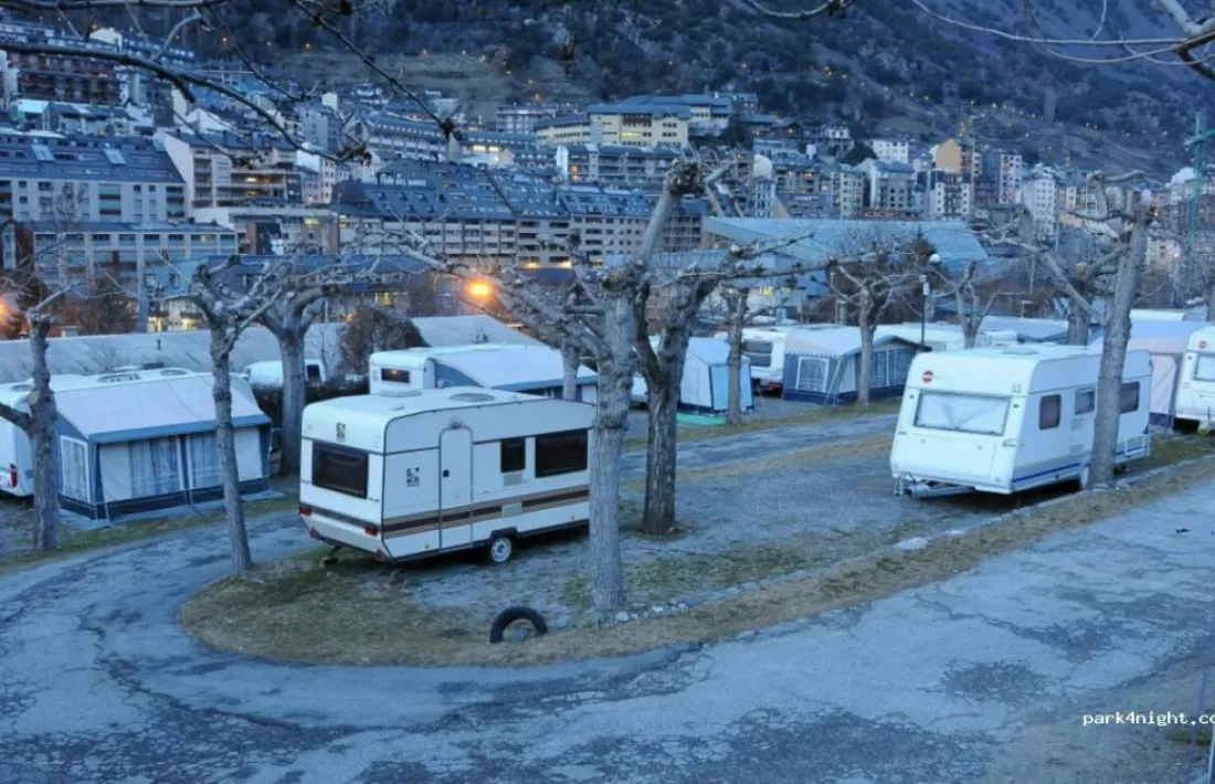 Zona de càmping.