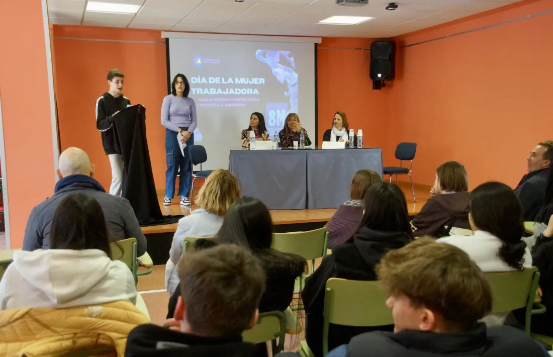 Un moment de la taula rodona.