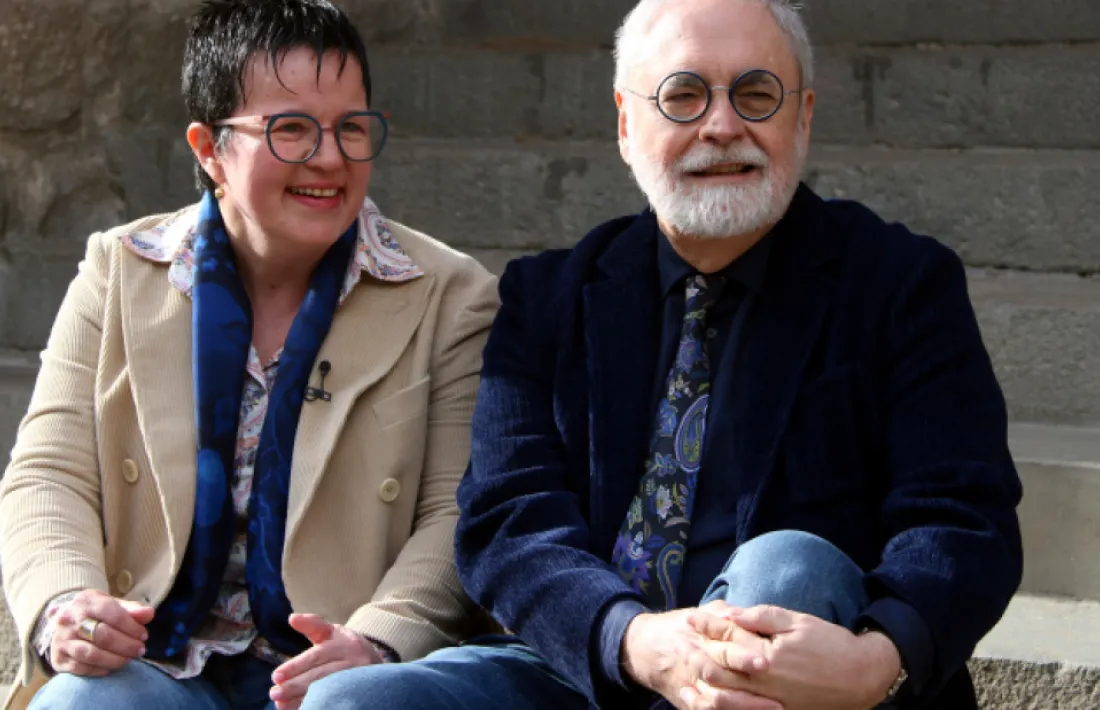 Els investigadors de la UAB Jesús Alturo i Tània Alaix van presentar a la Seu el llibre que recull la recerca. 