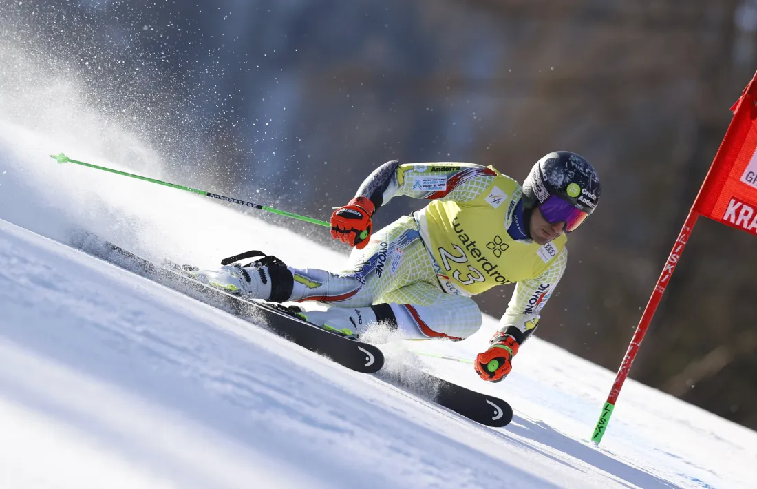 L'esquiador Joan Verdú ha acabat 18è a l'últim gegant de Copa del Món.