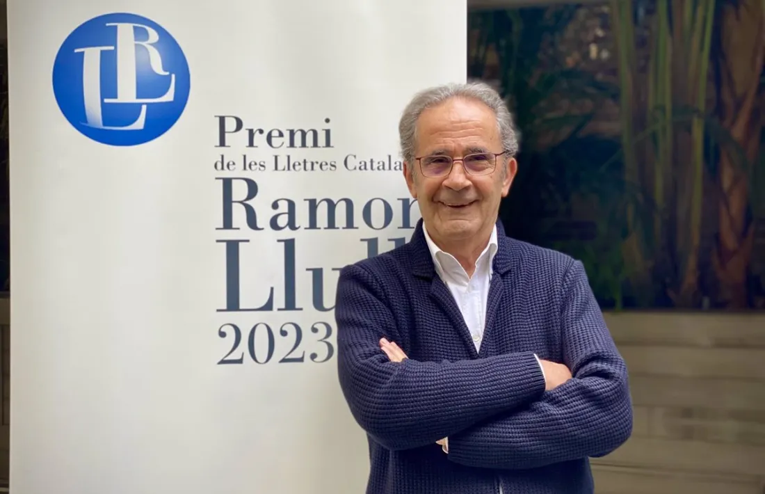 El novel·lista Andreu Claret.