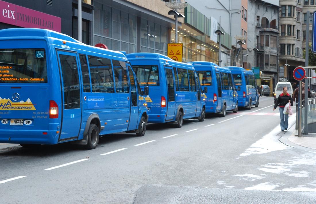 Vehicles de La Hispano Andorrana.