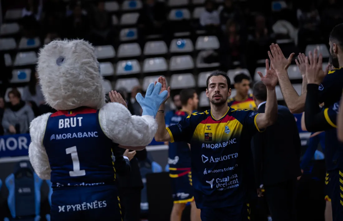 Josep Pérez va deixar amb bon regust de boca el BC MoraBanc.