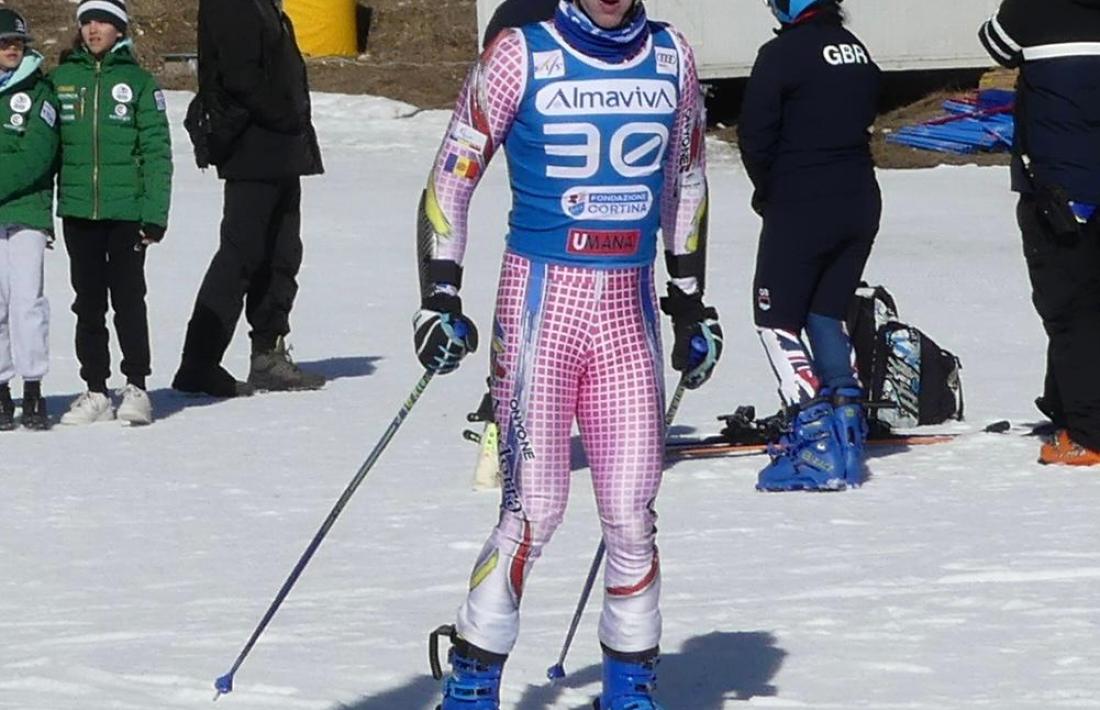 Roger Puig, a Cortina d’Ampezzo.