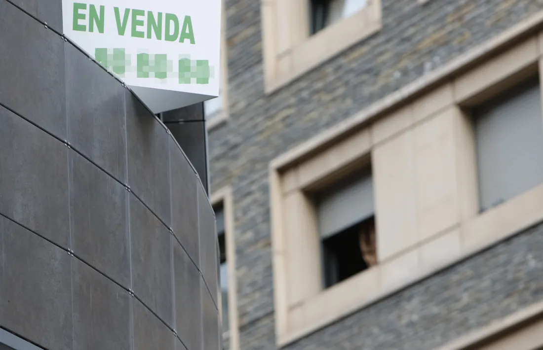 Imatge d’arxiu d’un habitatge per vendre.