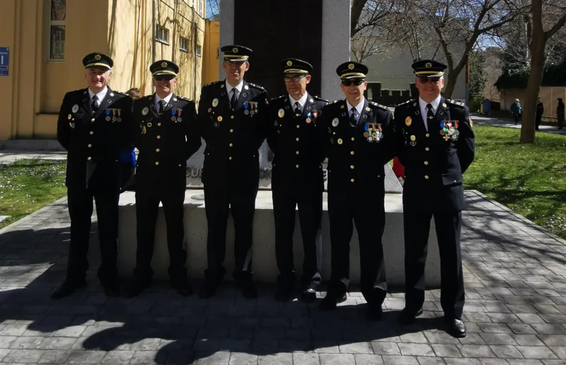 La nova promoció d'inspectors majors de la policia.