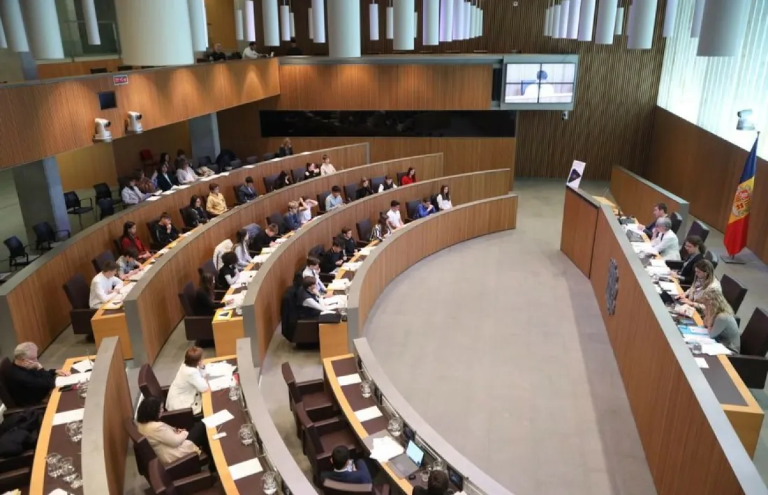 El 21è Consell General dels Joves celebrat avui. 