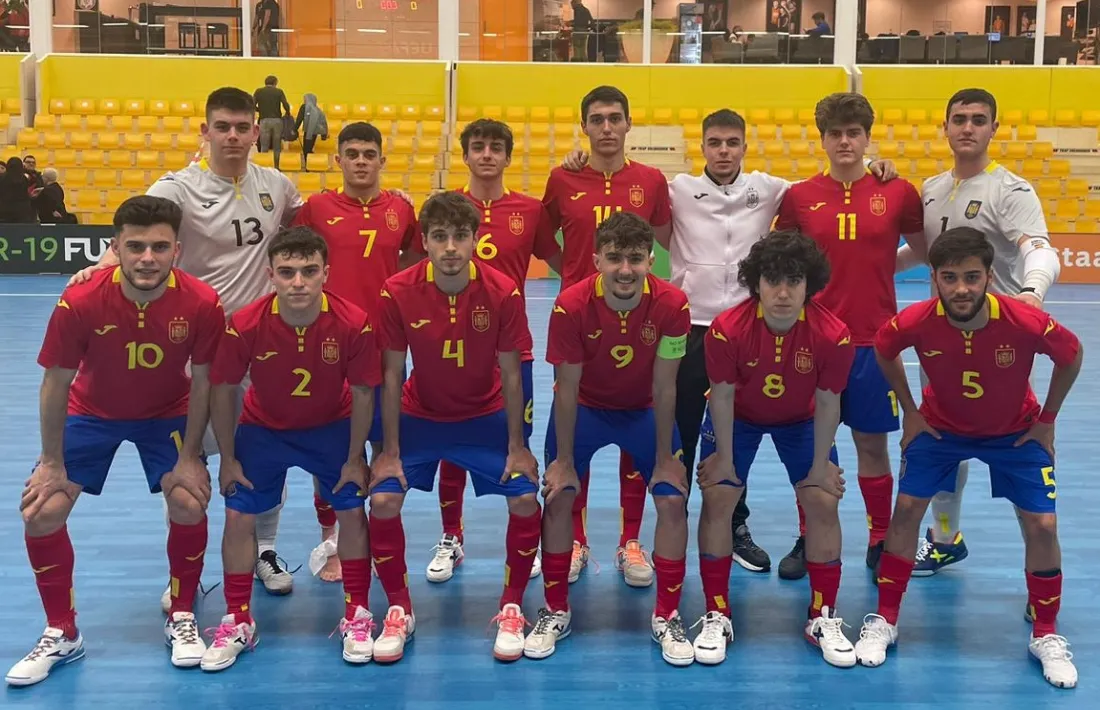 La selecció espanyola sub-19 va golejar per 5 a 0 Andorra.