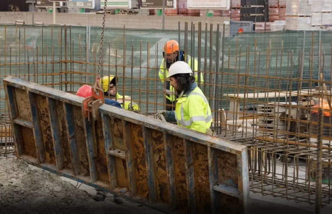 El sector de la construcció ha liderat la recuperació de l’economia amb un creixement del 7,4%.