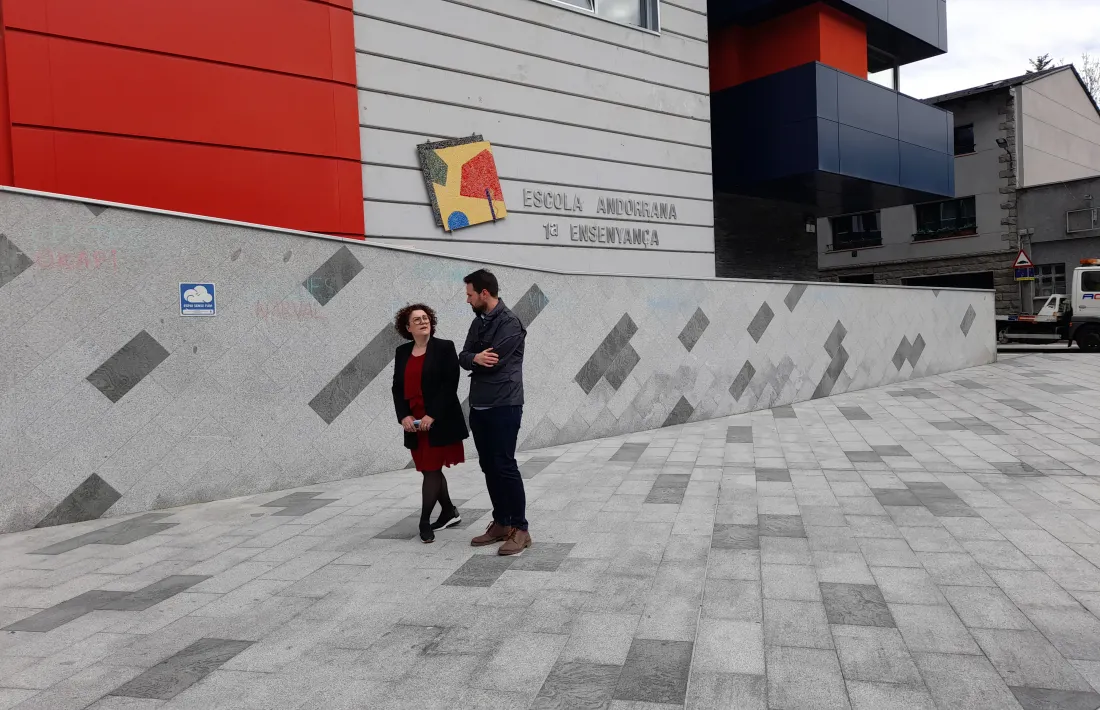 Pallarés ha fet les declaracions a l'escola andorrana de Santa Coloma.