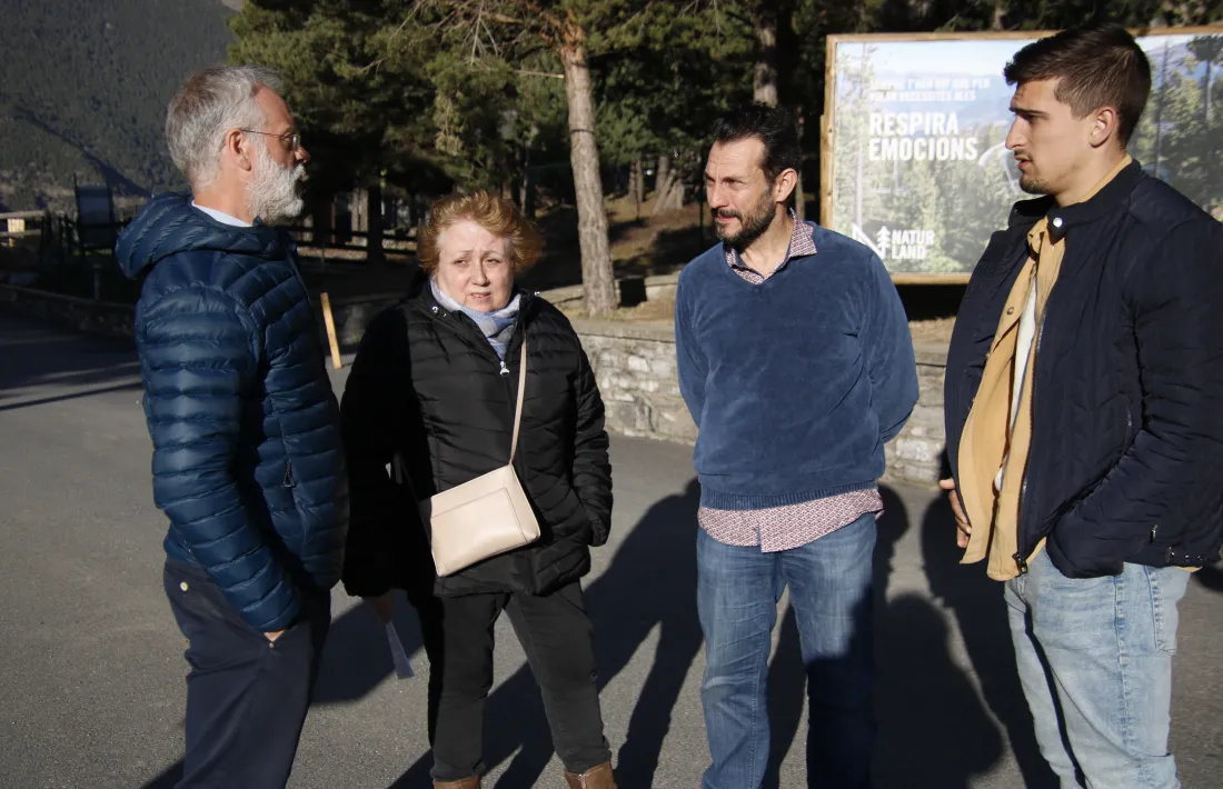El cap de la llista territorial de PS-SDP+ a Sant Julià, Gerard Alís.