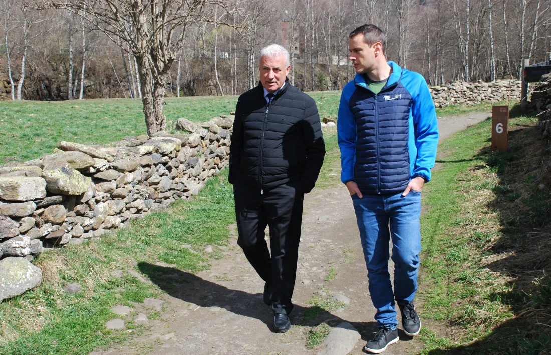 El cap de llista nacional, Josep Maria Cabanes, i el número 1 de la territorial de Liberals a Ordino, Marc Galabert, han concretat avui el contingut del programa en matèria d'agricultura.