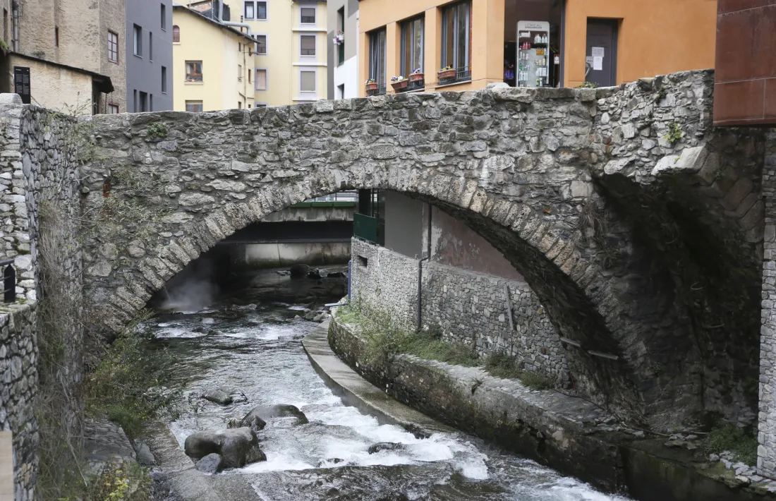 El pont d’Engordany (1785).