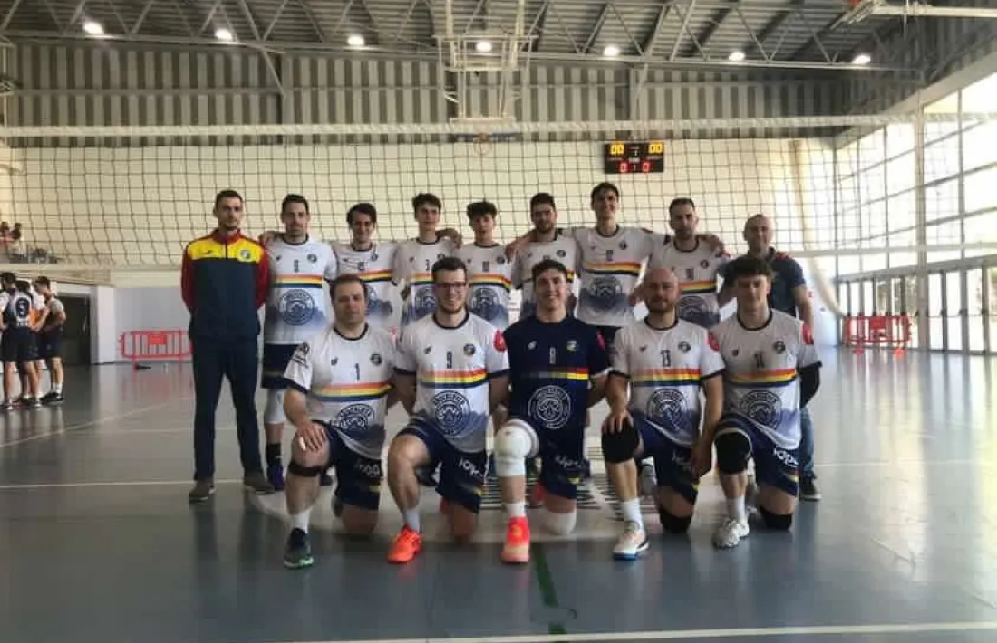 L’Undercoverlab CV Encamp abans d’enfrontar-se al CV Monjos a les semifinals.