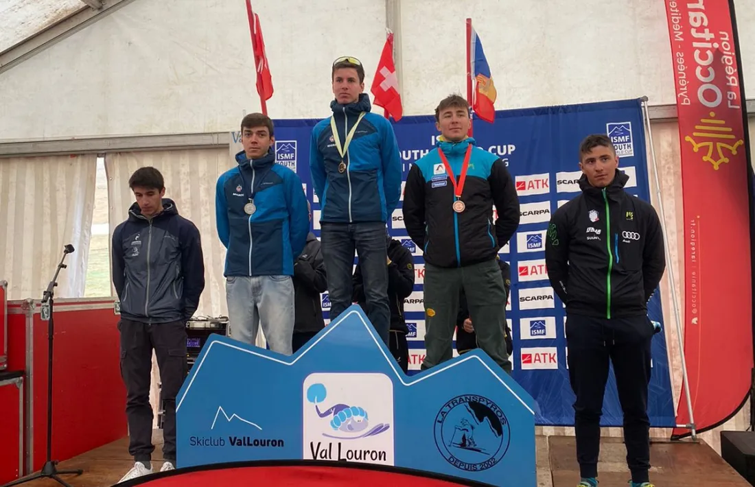 Oriol Olm, un habitual del podi.