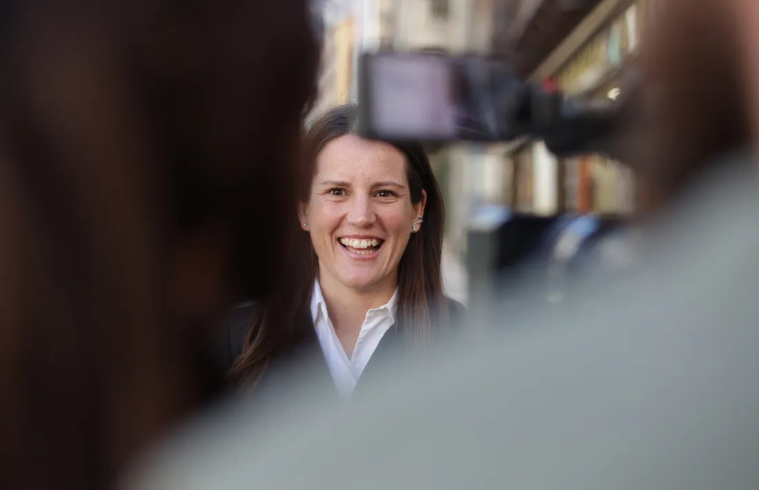 La número 2 d'Acció, Noelia Souque.