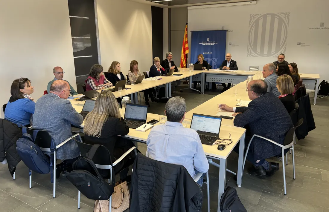 Reunió del consell de direcció de l’administració territorial de l’Alt Pirineu i Aran. 