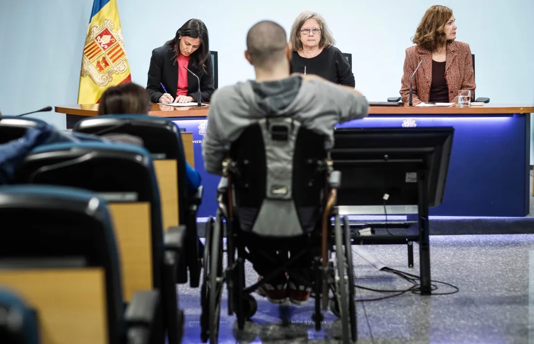 La roda de premsa per presentar l'enquesta ha tingut lloc aquest matí.