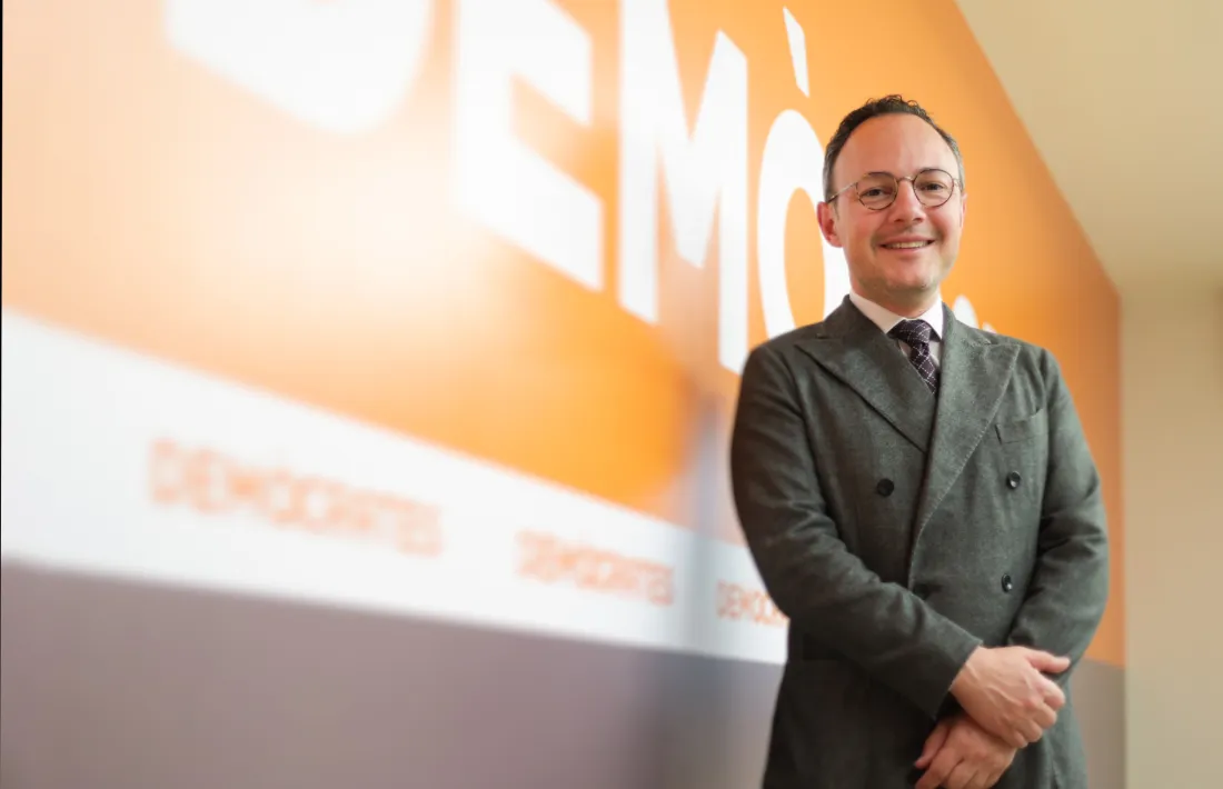 El cap de llista de Demòcrates+Ciutadans Compromesos, Xavier Espot.