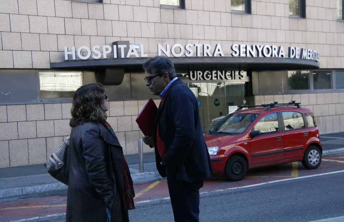 David Pérez ha explicat avui les propostes de PS-SDP+ en matèria sanitària.